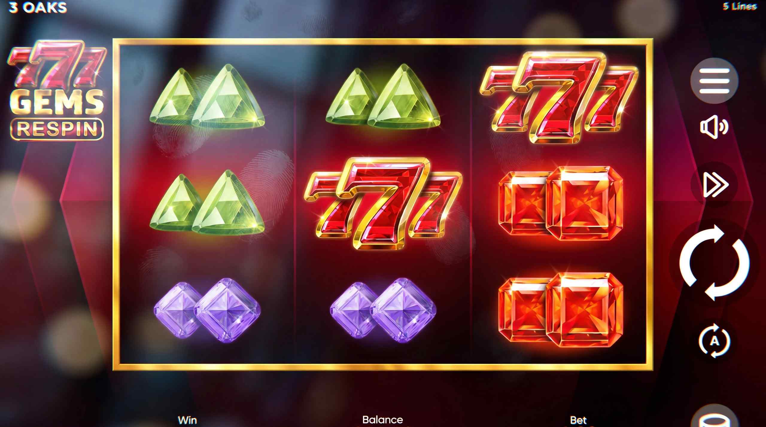 The game 777 Gems Respins